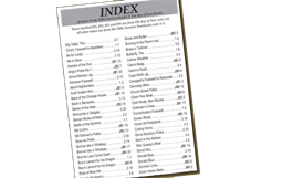 Tunebook Index