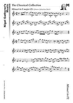 Minuet in F major (1)
