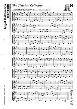 Minuet in G major (1)