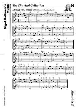 Minuet in G major (2)