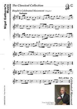 Haydn's Celebrated Movement